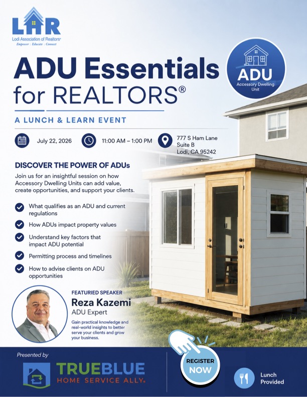 ADU Essentials for REALTORS lunch and learn